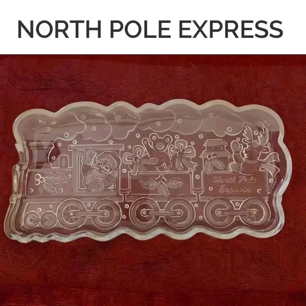 Holiday Traditions North Pole Express Train Server - Picture 1 of 6
